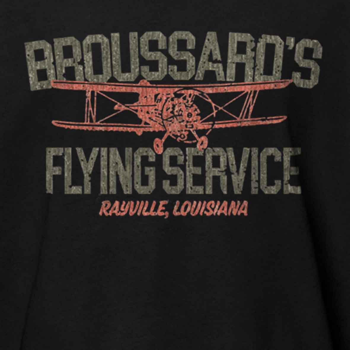 Maturelion Broussard’s Flying Service 1963 Cotton T-shirt