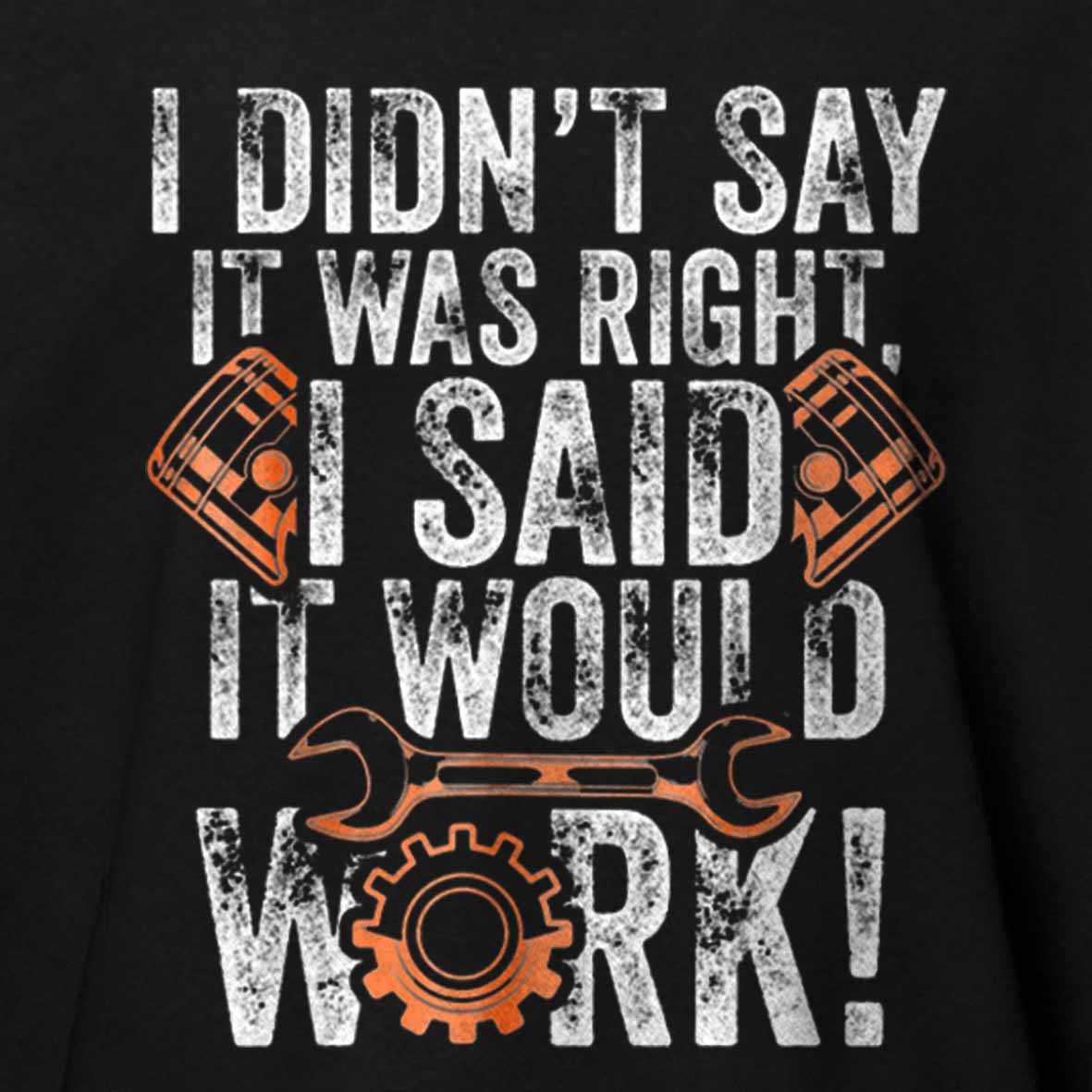 Maturelion Diesel Mechanic For Men With Saying Gift for Mechanics Cotton T-shirt