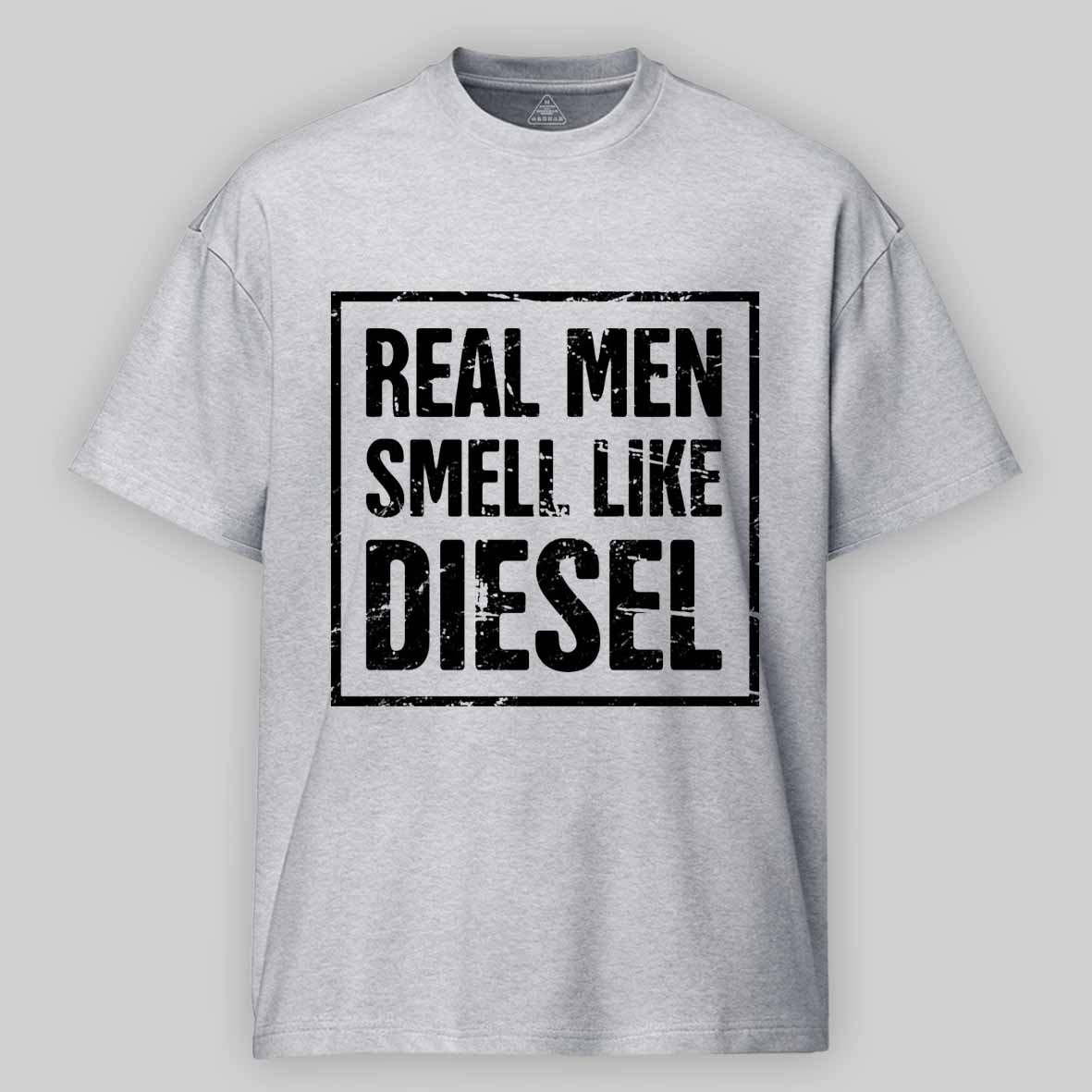Maturelion Real Men Smell Like Diesel Cotton T-shirt