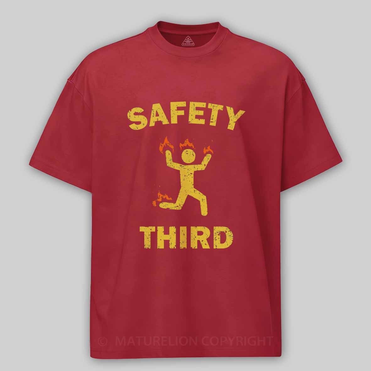 Maturelion Safety Third Cotton T-shirt