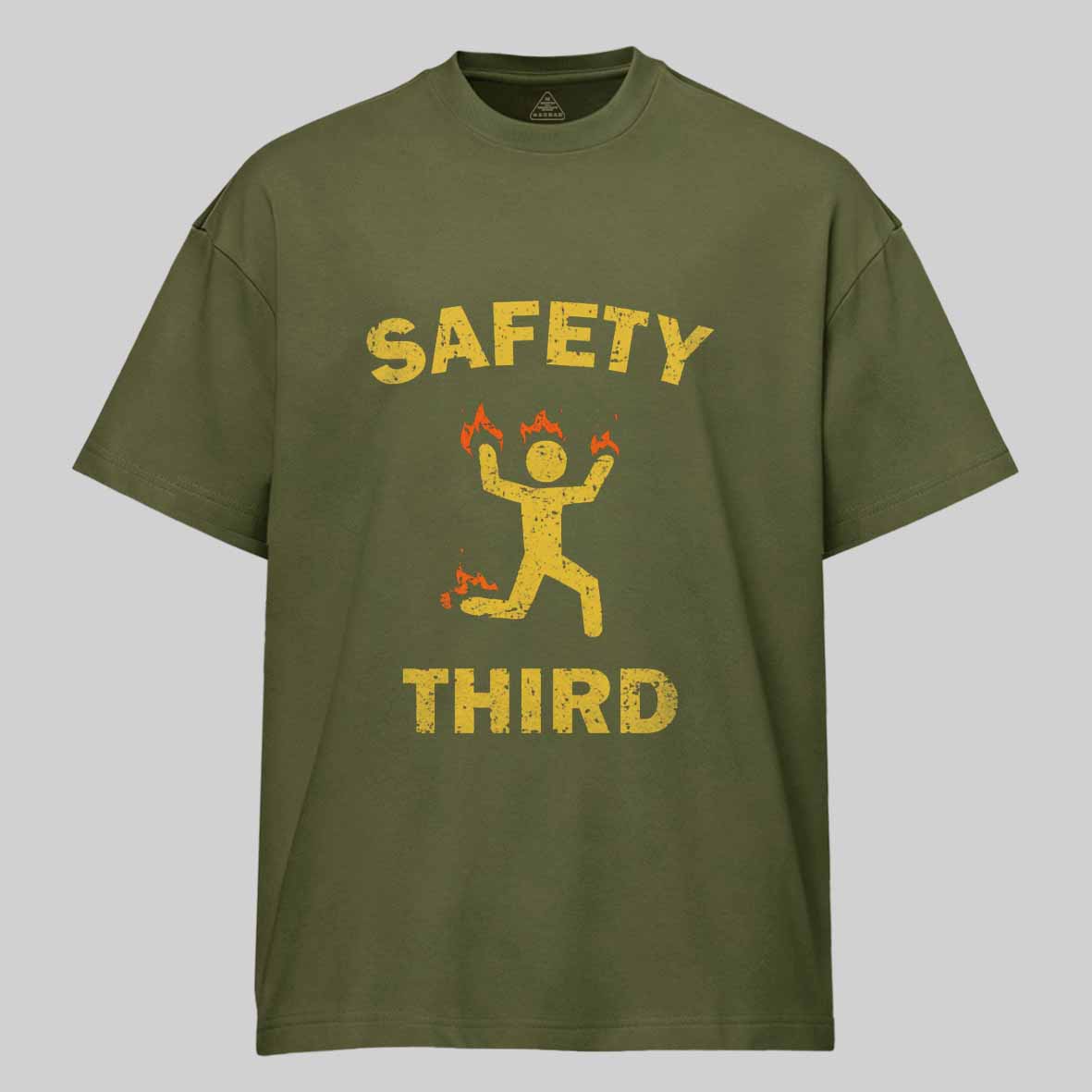Maturelion Safety Third Cotton T-shirt