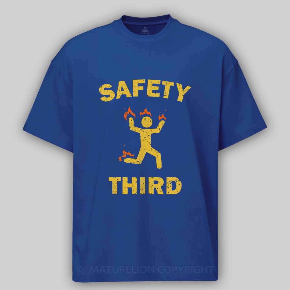 Maturelion Safety Third Cotton T-shirt