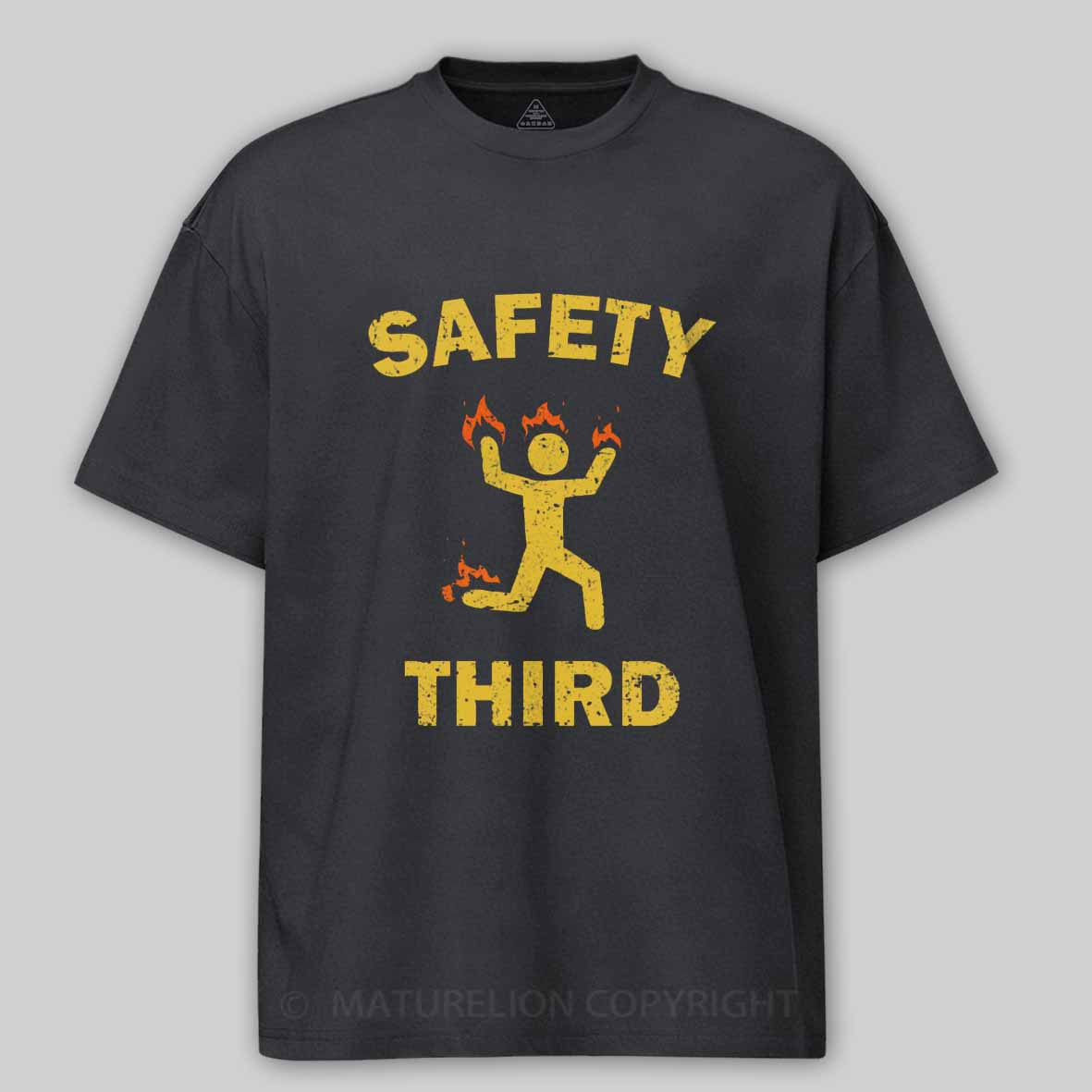 Maturelion Safety Third Cotton T-shirt