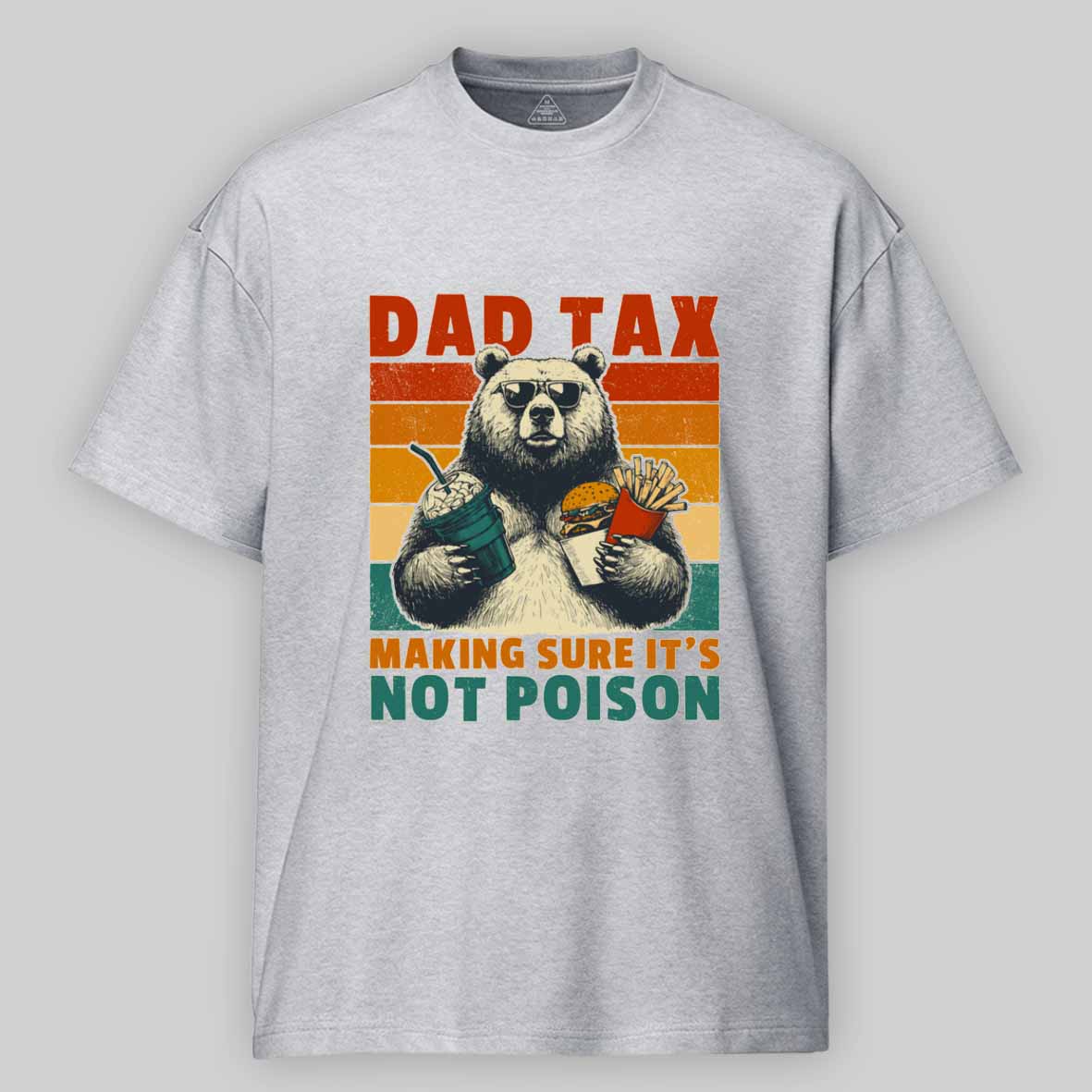 Maturelion Dad Tax: Bear Cotton T-shirt