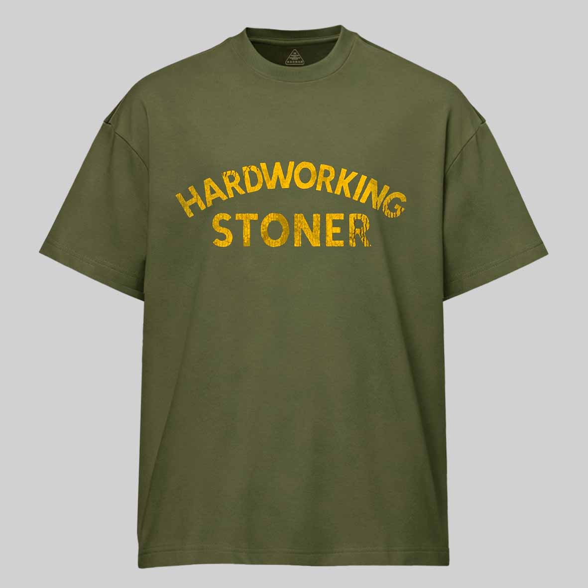 Maturelion Hardworking Stoner Cotton T-shirt