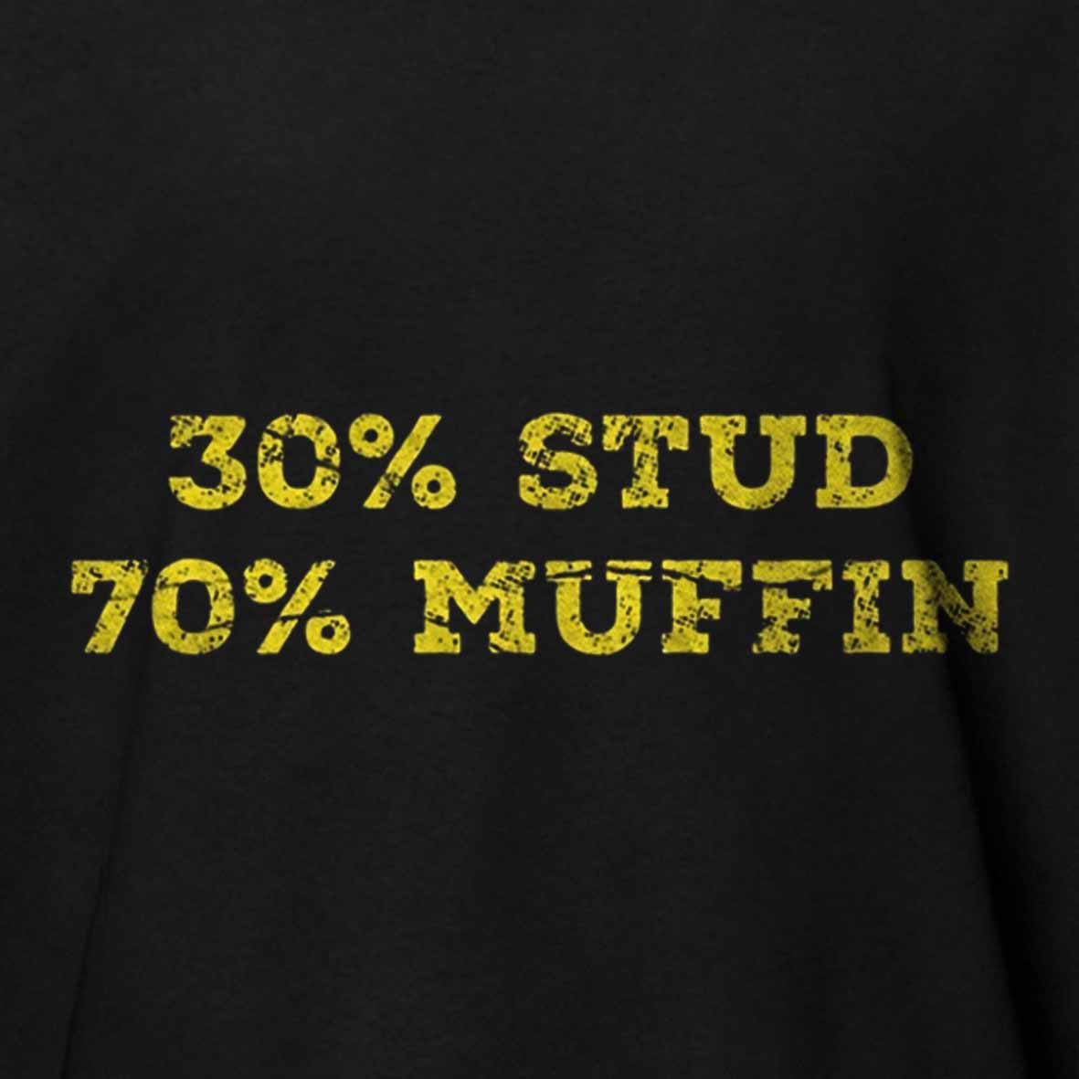 Maturelion 30% Stud 70% Muffin - funny valentines day Cotton T-shirt