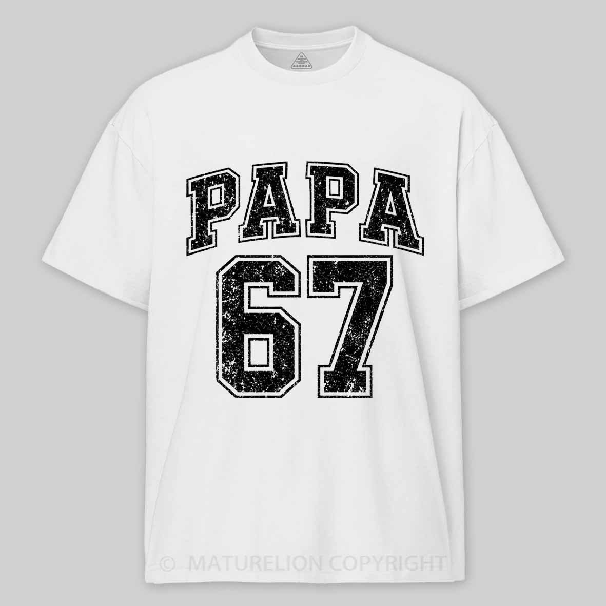 Maturelion Papa 67 Cotton T-shirt