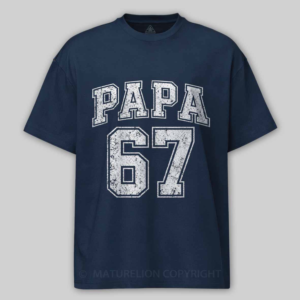 Maturelion Papa 67 Cotton T-shirt