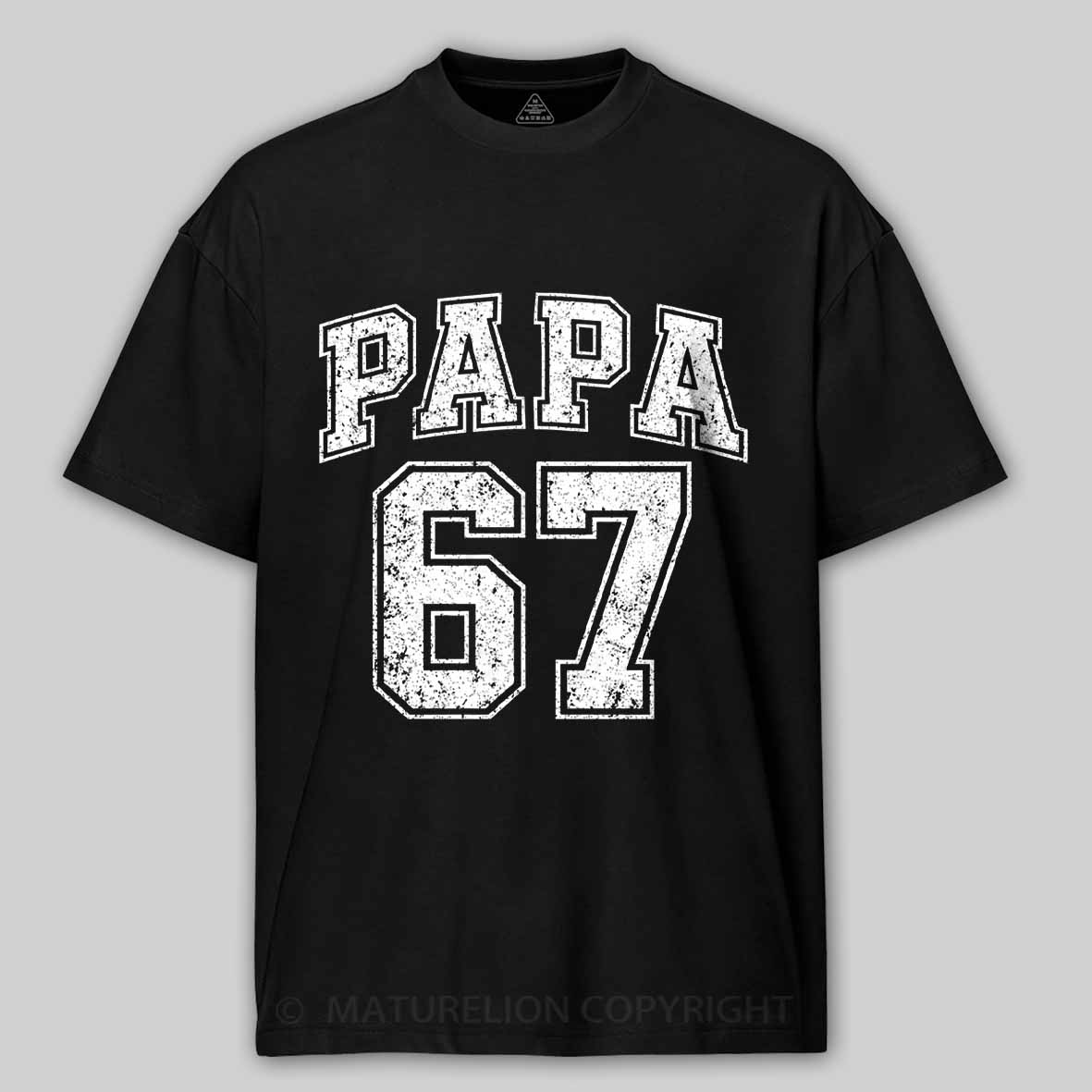 Maturelion Papa 67 Cotton T-shirt