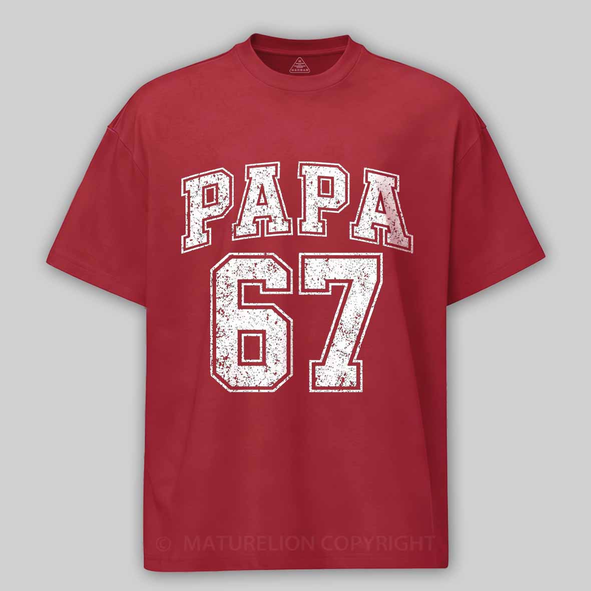 Maturelion Papa 67 Cotton T-shirt