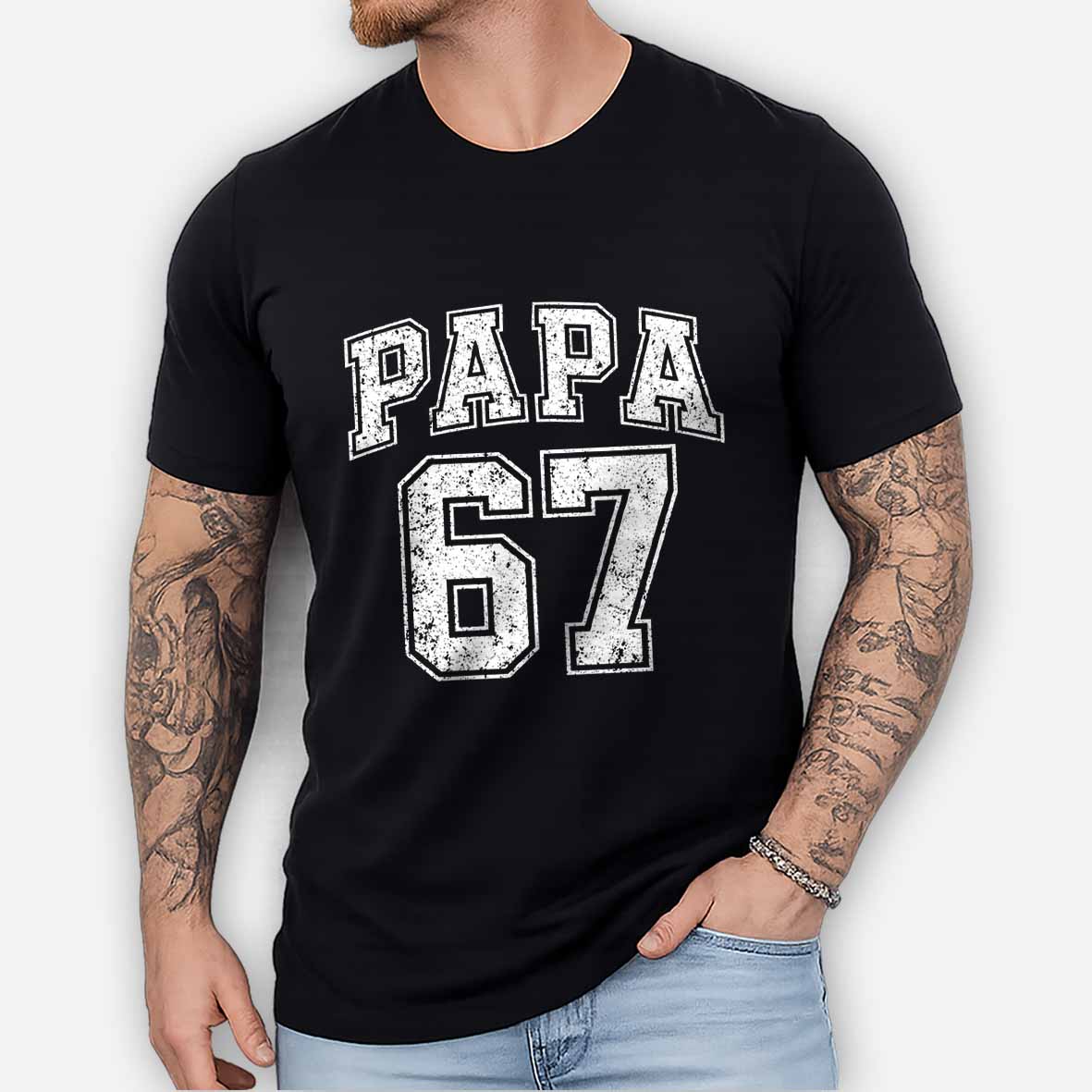 Maturelion Papa 67 Cotton T-shirt