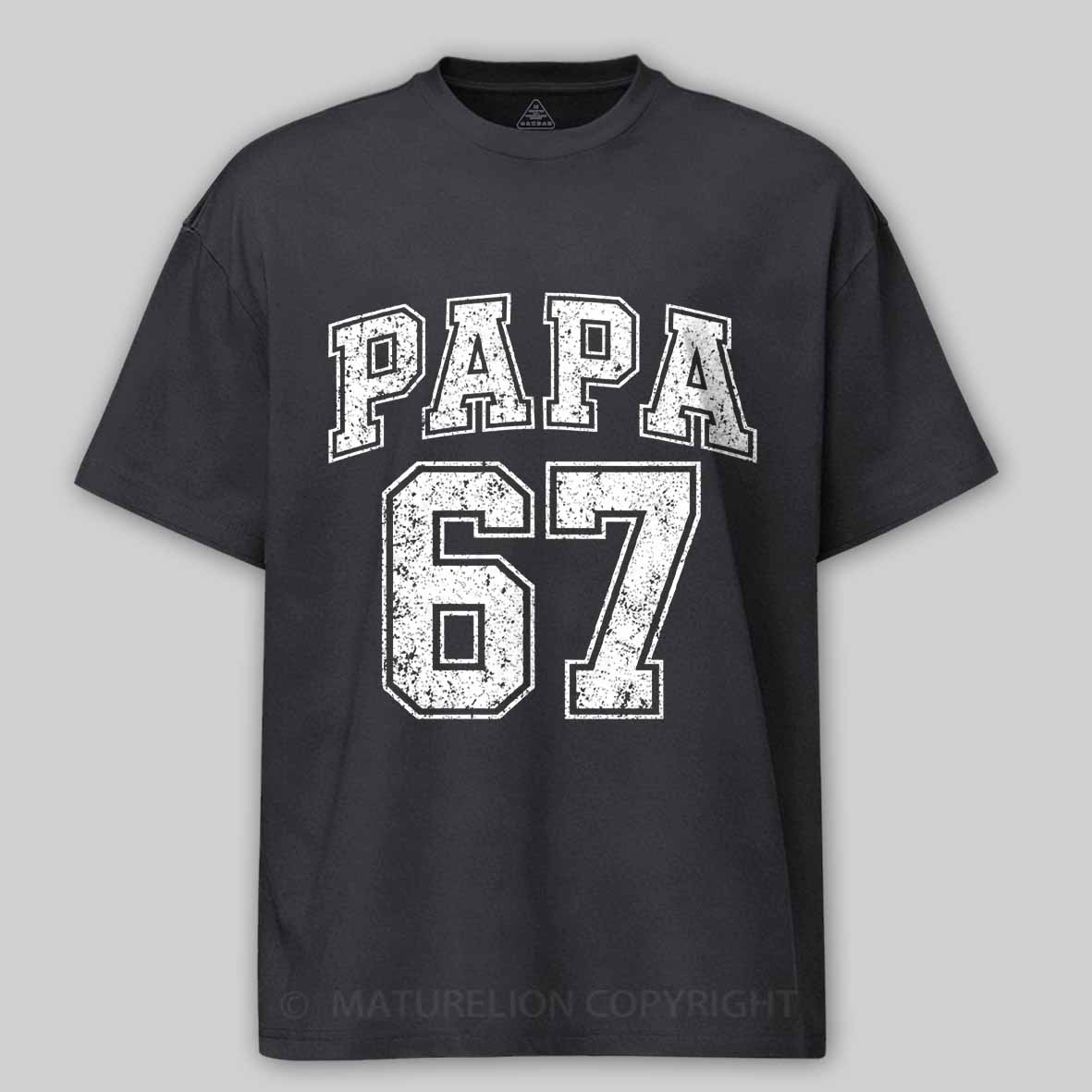 Maturelion Papa 67 Cotton T-shirt