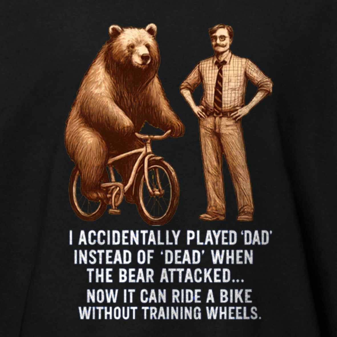 Maturelion Played Dad Instead of Dead Cotton T-shirt