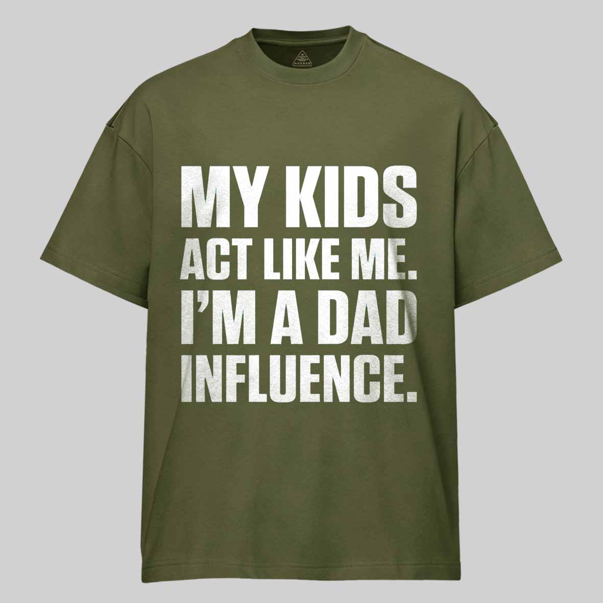 Maturelion Dad Influence Kids Version Cotton T-shirt