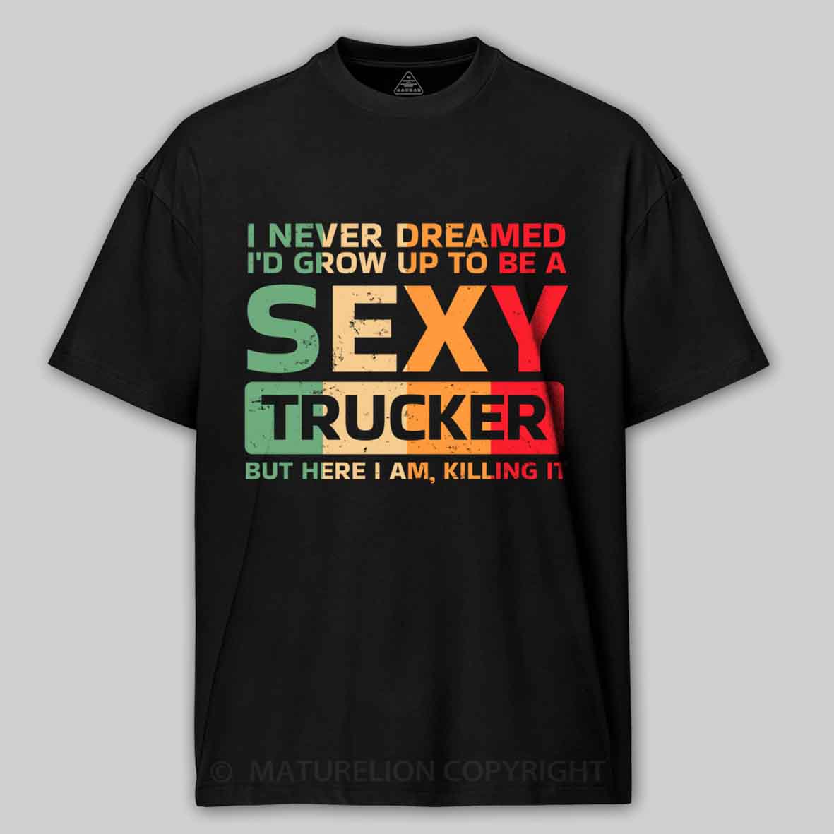 Maturelion trucker Cotton T-shirt