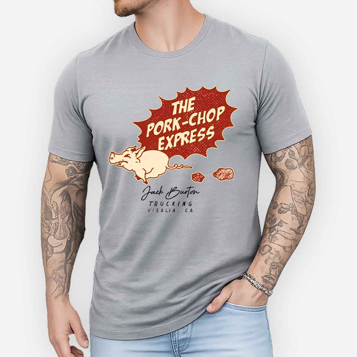 Maturelion The Pork Chop Express Vintage Cotton T-shirt