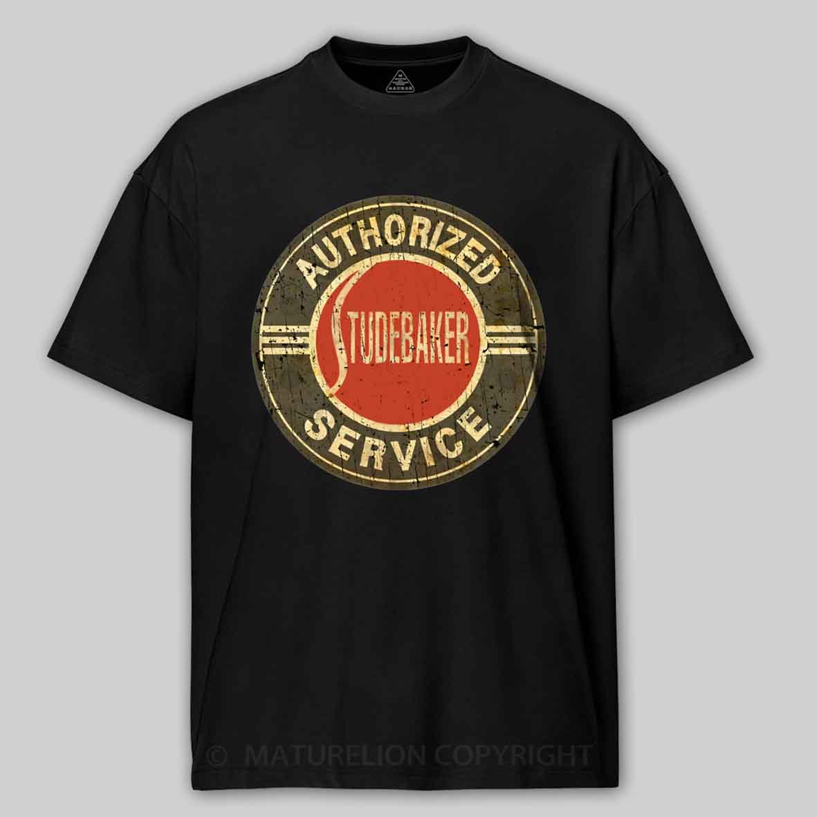 Maturelion Authorized Studebaker Service - Vintage Style Cotton T-shirt