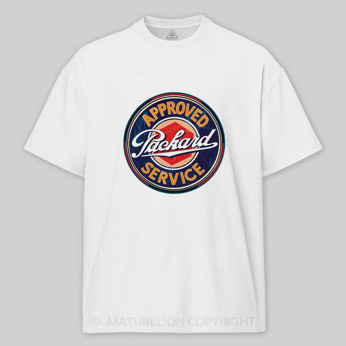 Maturelion Approved Packard Service Cotton T-shirt