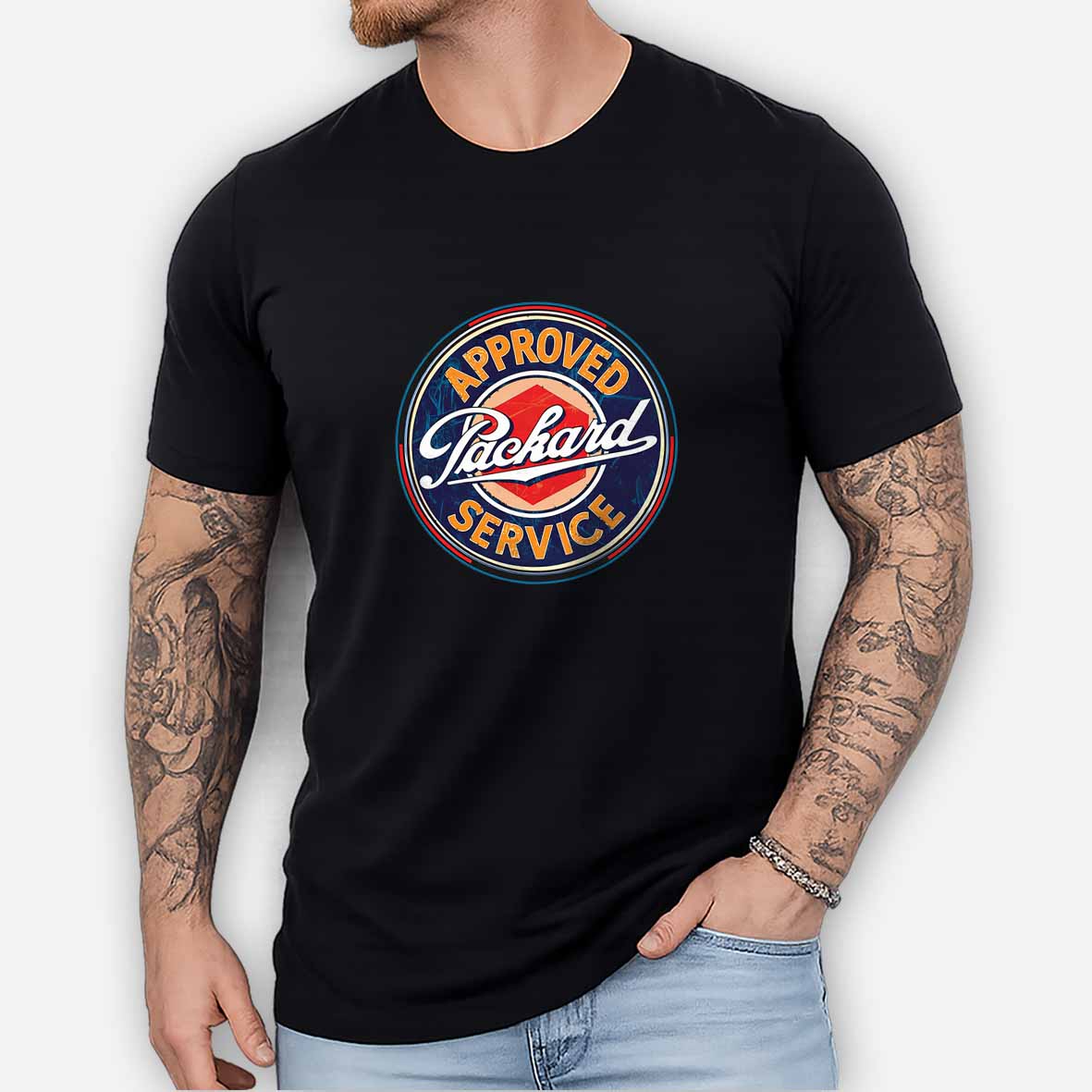 Maturelion Approved Packard Service Cotton T-shirt
