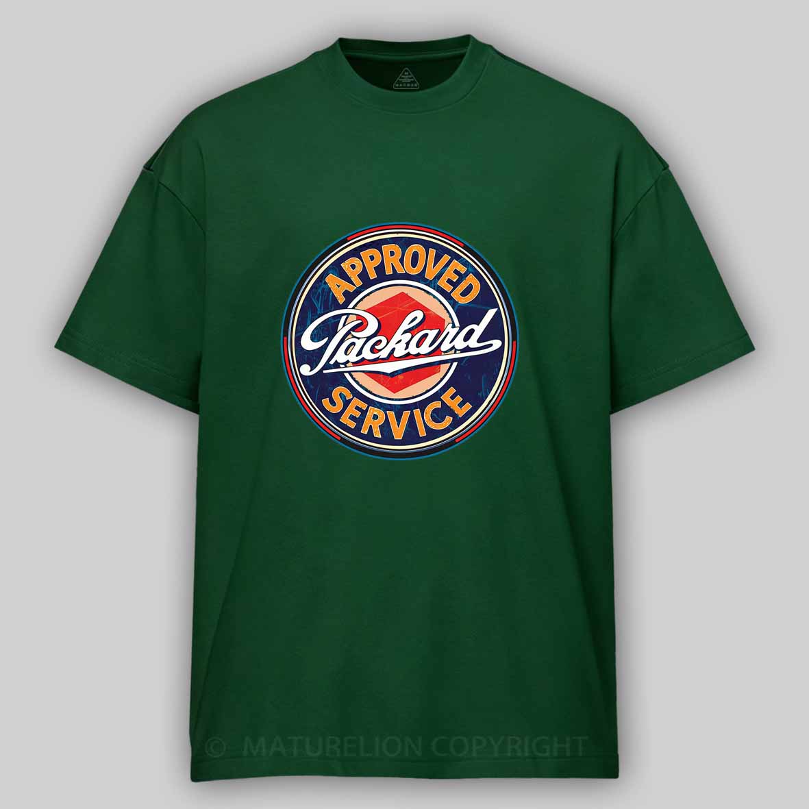 Maturelion Approved Packard Service Cotton T-shirt
