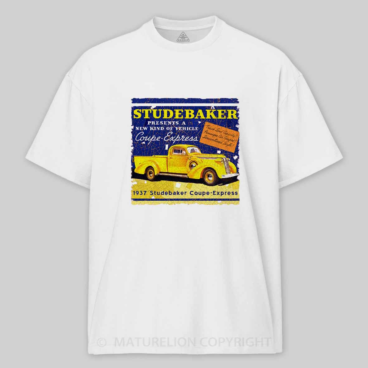Maturelion Studebaker Coupe Express Cotton T-shirt