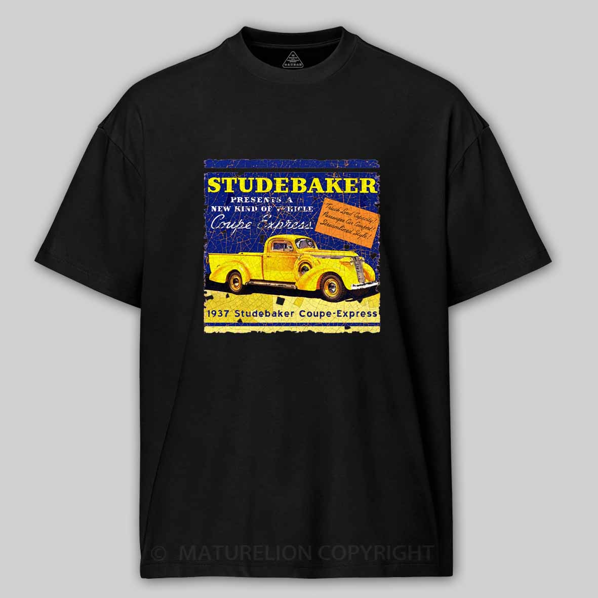 Maturelion Studebaker Coupe Express Cotton T-shirt