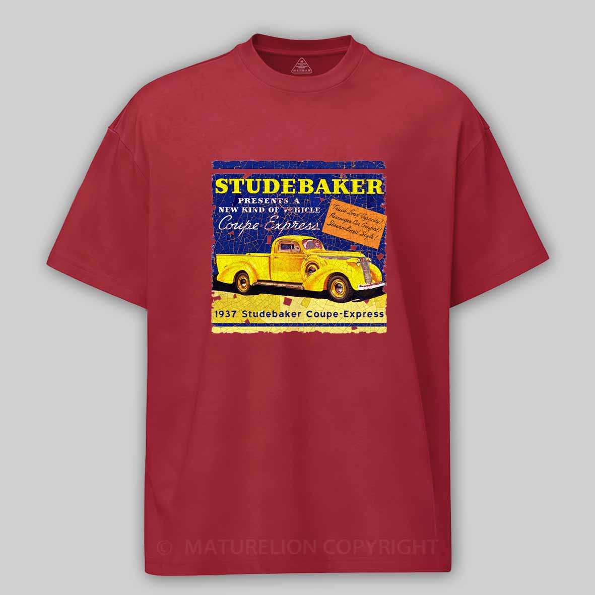 Maturelion Studebaker Coupe Express Cotton T-shirt
