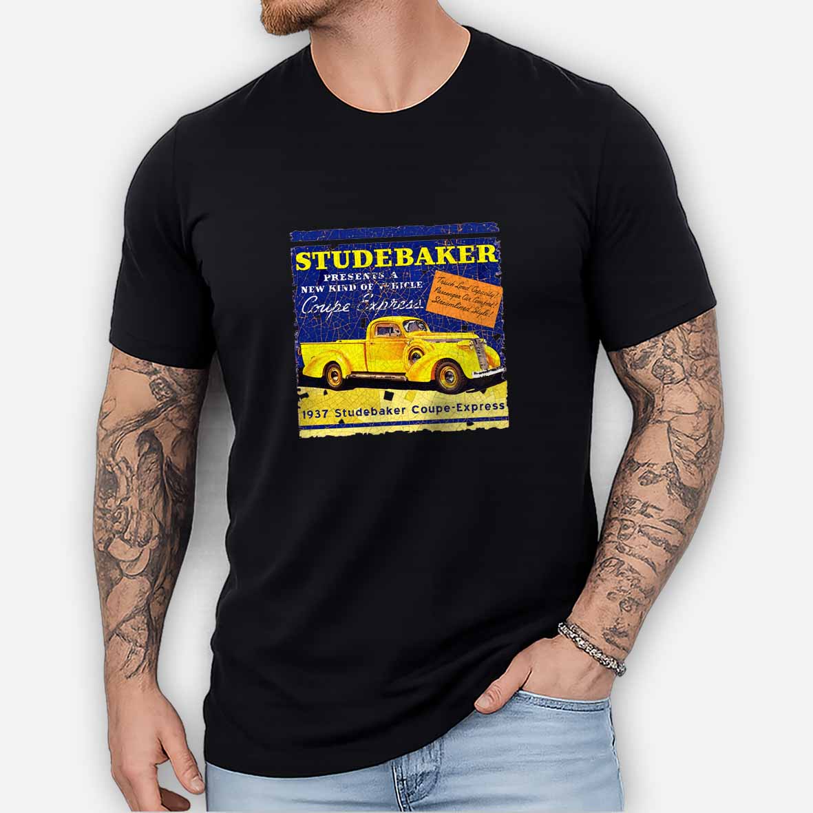 Maturelion Studebaker Coupe Express Cotton T-shirt