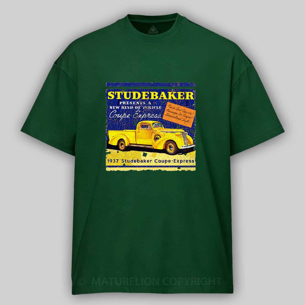 Maturelion Studebaker Coupe Express Cotton T-shirt