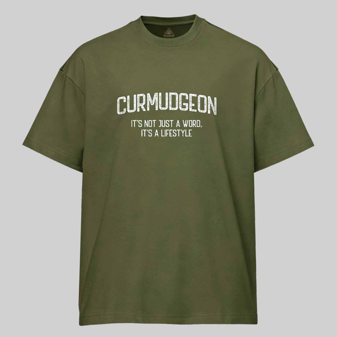 Maturelion Curmudgeon - It's not just a word, It's a lifestyle Cotton T-shirt