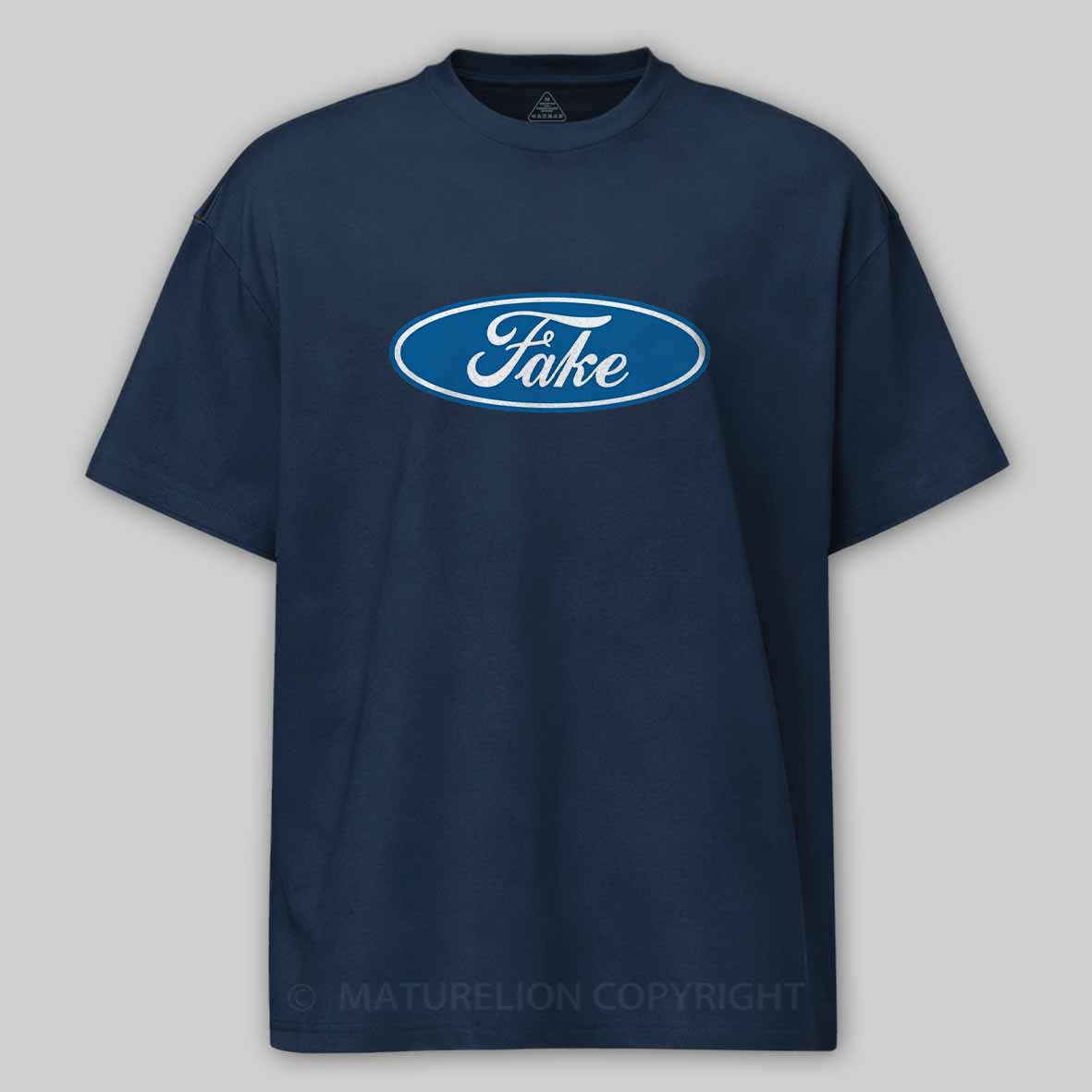 Maturelion Fake Parody Of Ford Cotton T-shirt