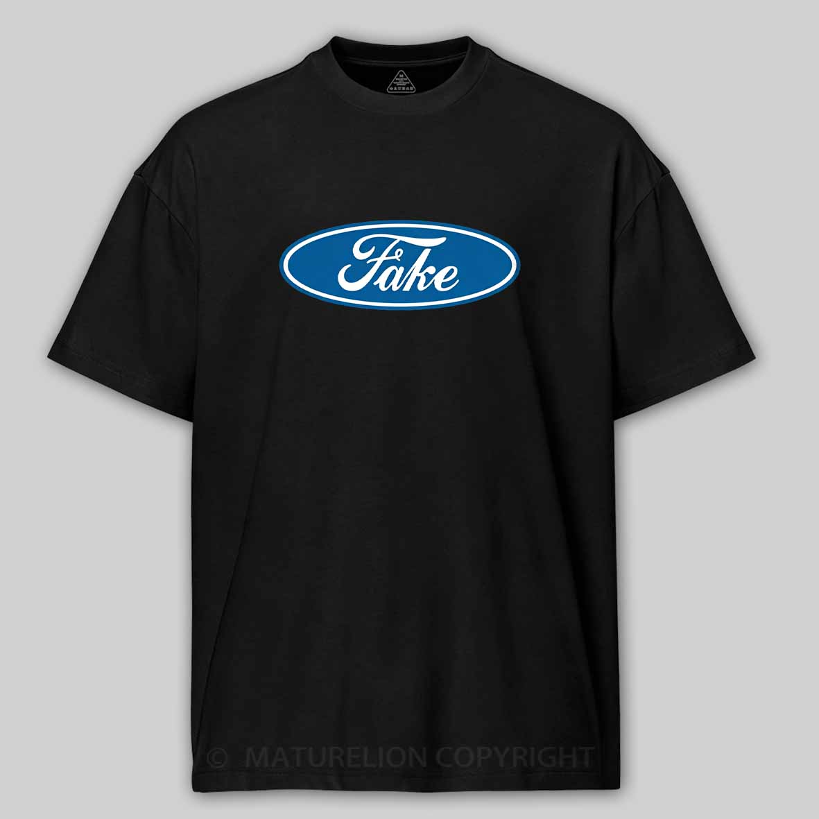 Maturelion Fake Parody Of Ford Cotton T-shirt
