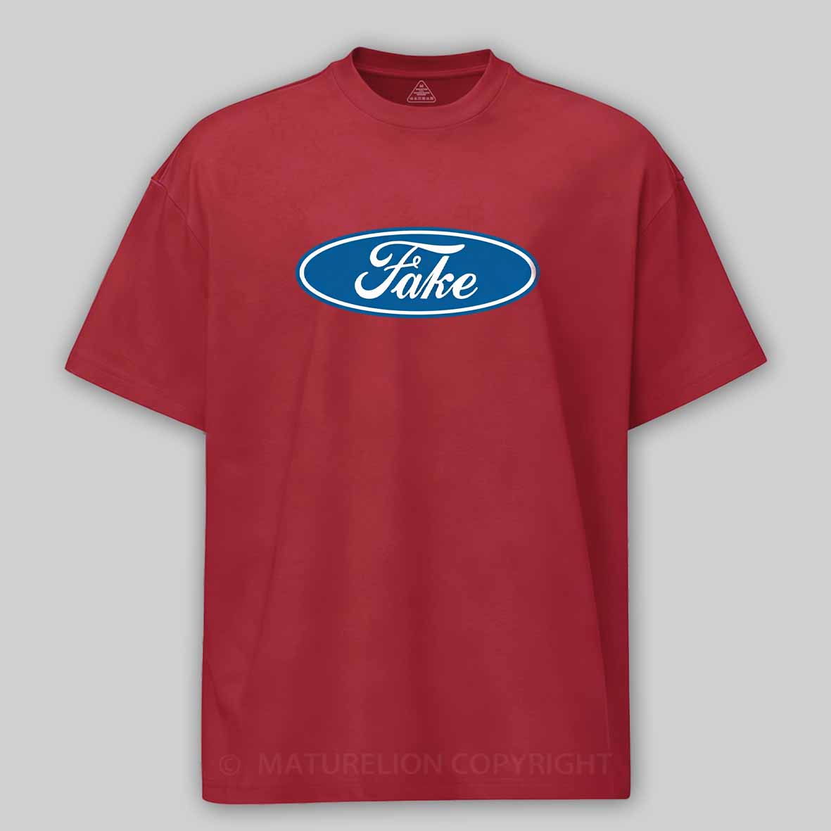 Maturelion Fake Parody Of Ford Cotton T-shirt