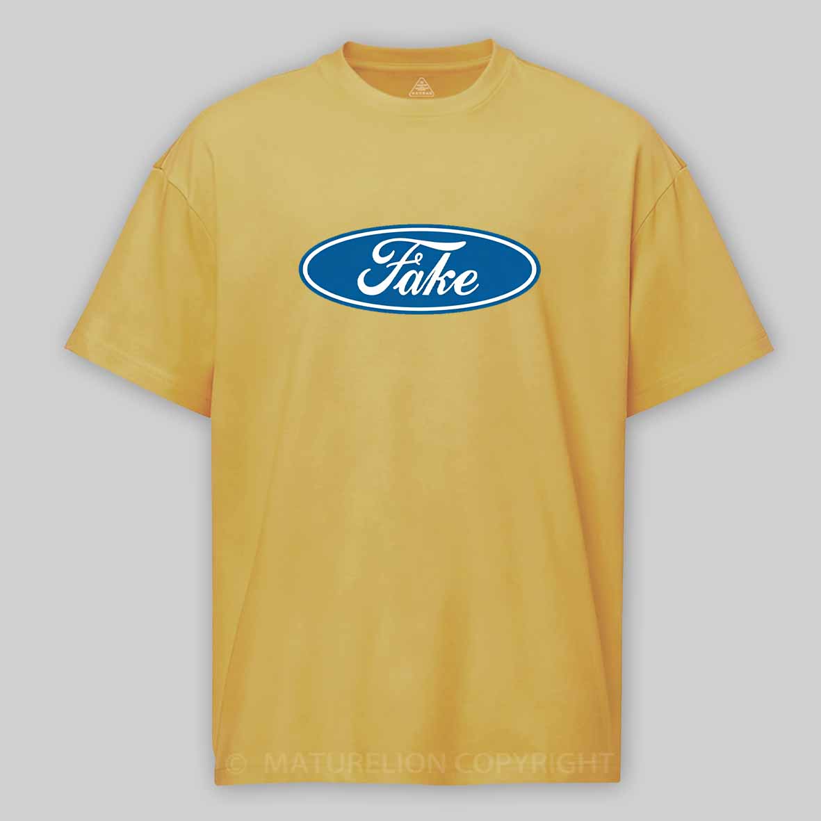 Maturelion Fake Parody Of Ford Cotton T-shirt