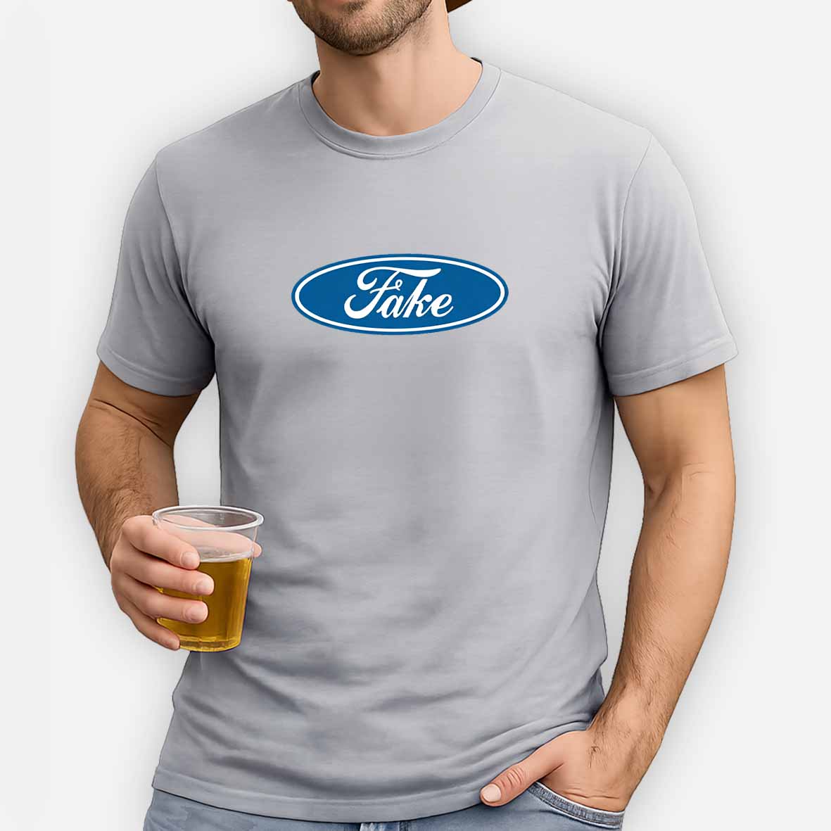 Maturelion Fake Parody Of Ford Cotton T-shirt