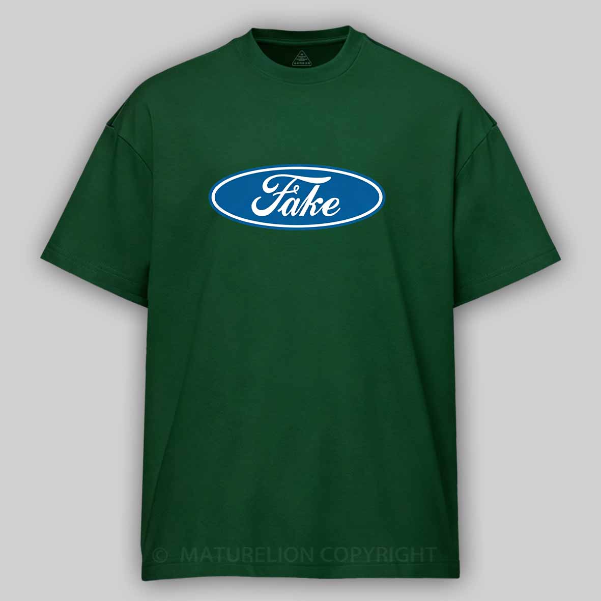 Maturelion Fake Parody Of Ford Cotton T-shirt
