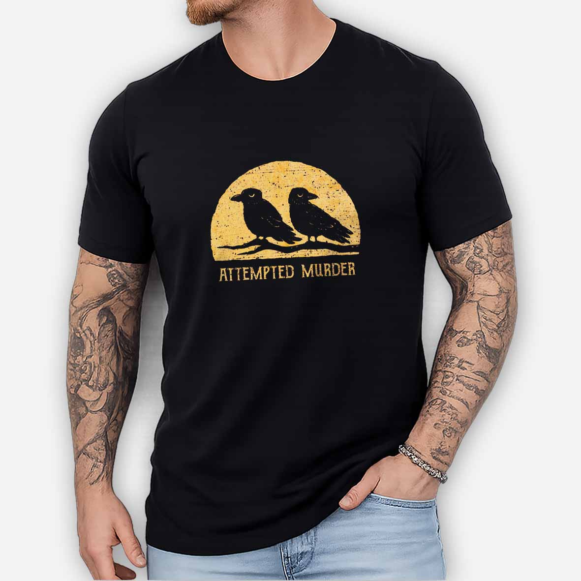 Maturelion Attempted Murder Cotton T-shirt