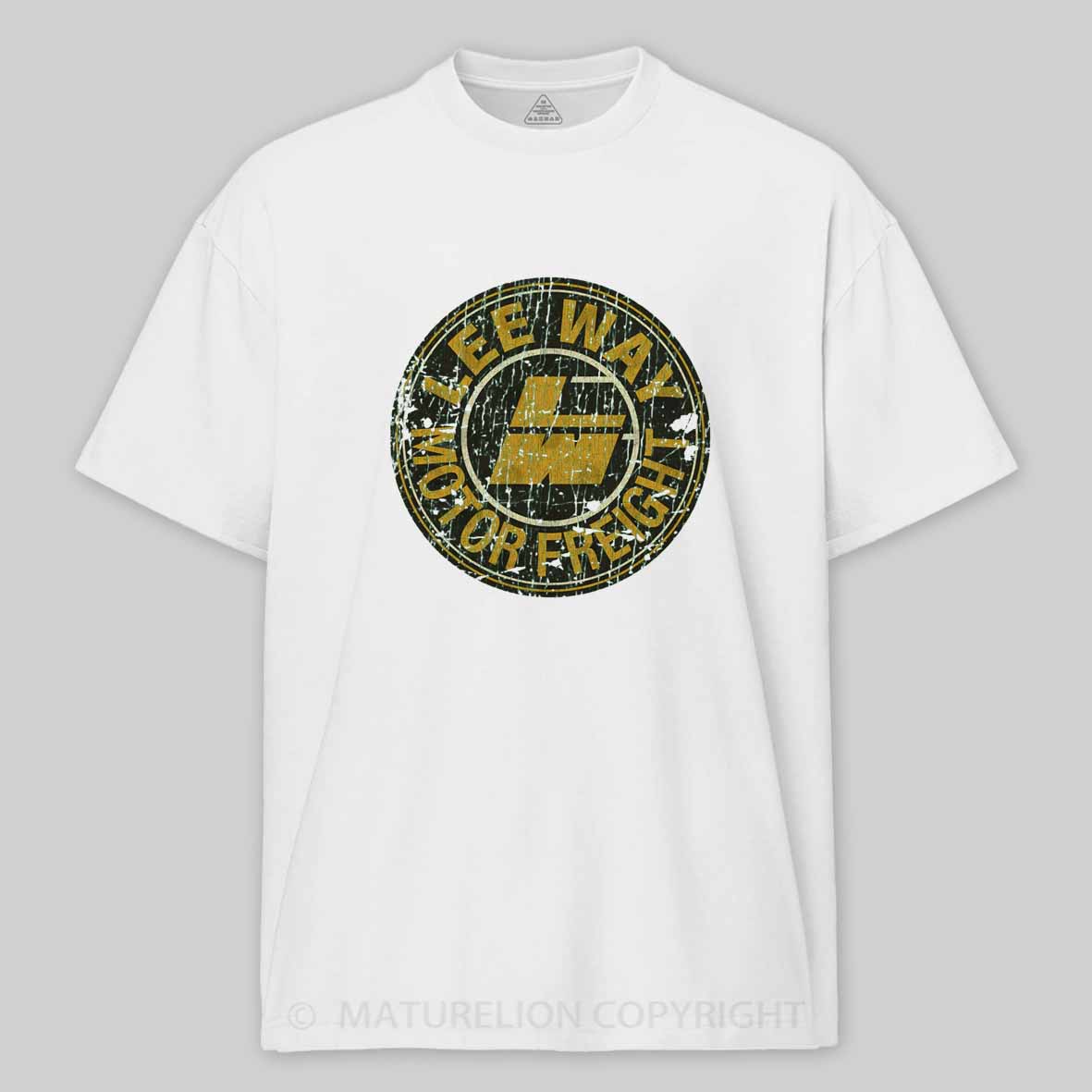 Maturelion Lee Way Motor Freight 1934 Cotton T-shirt