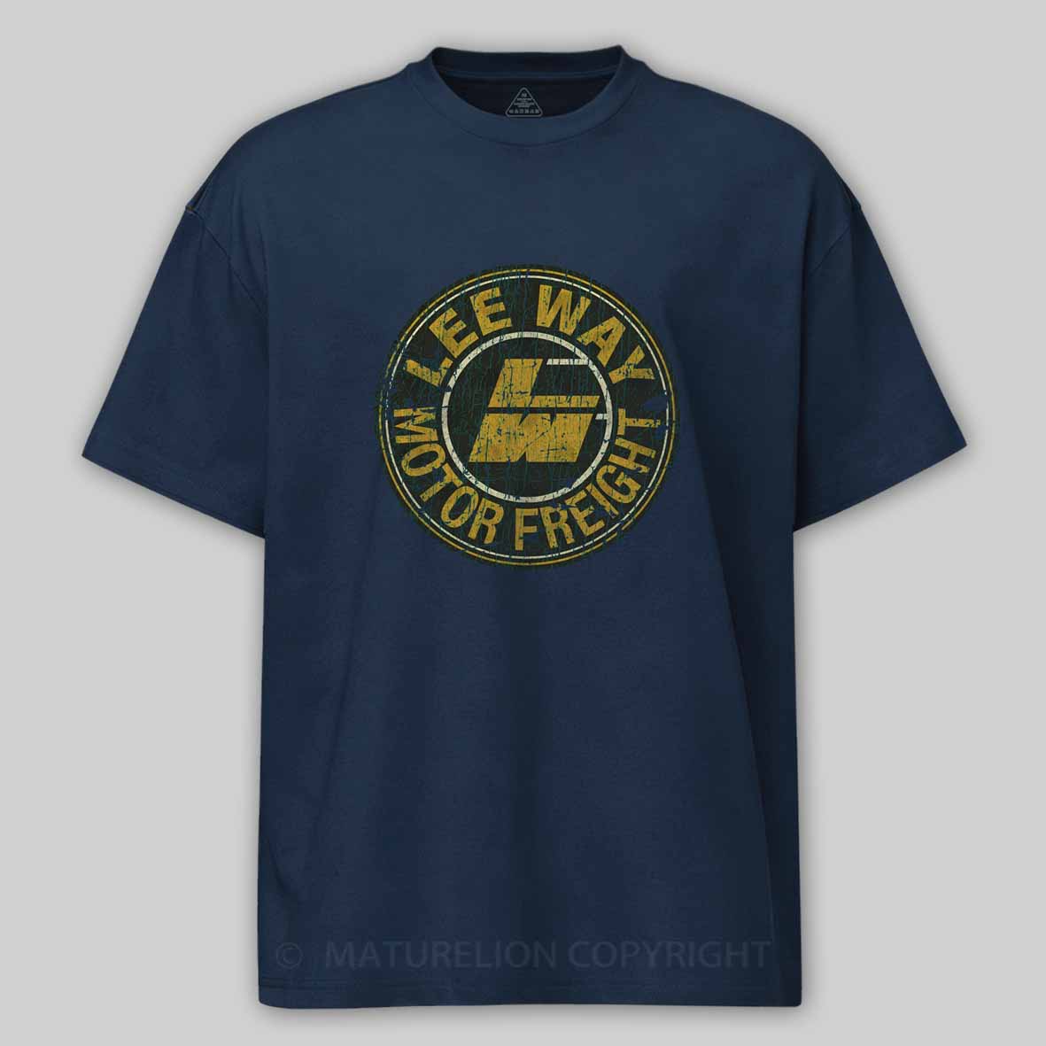 Maturelion Lee Way Motor Freight 1934 Cotton T-shirt