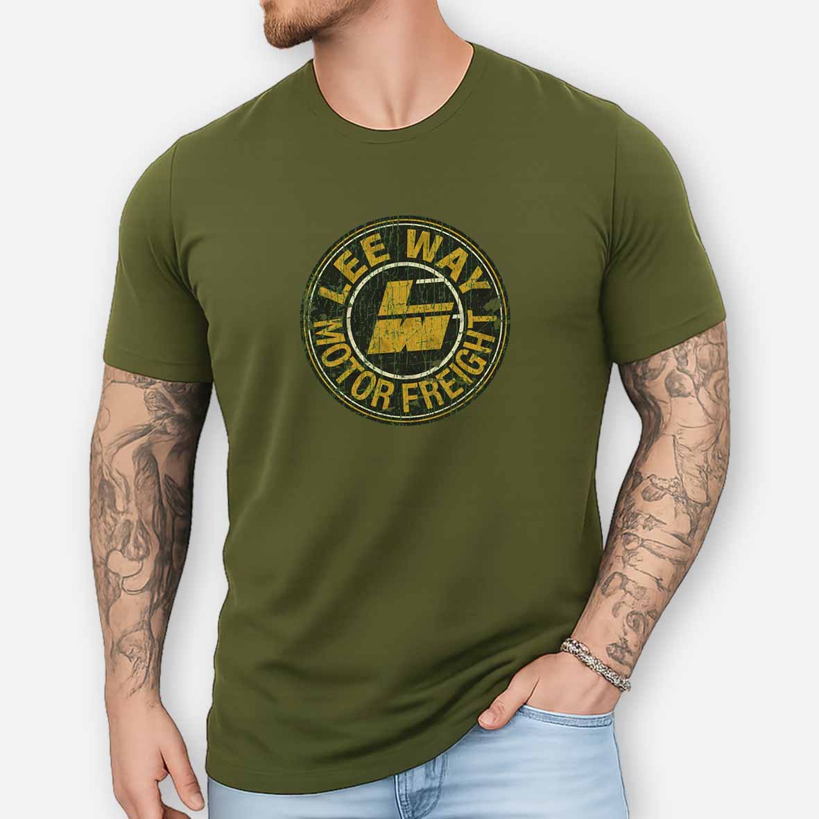 Maturelion Lee Way Motor Freight 1934 Cotton T-shirt