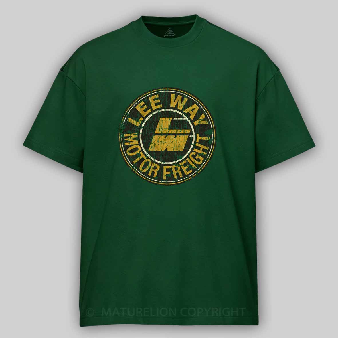 Maturelion Lee Way Motor Freight 1934 Cotton T-shirt