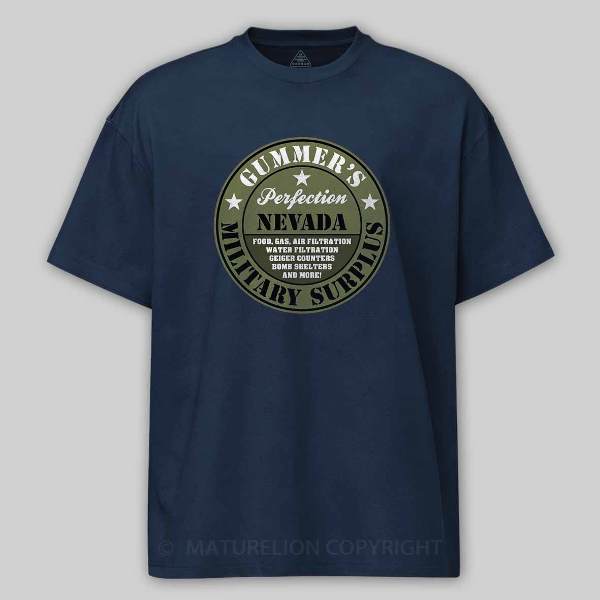 Maturelion Gummer's Military Surplus Cotton T-shirt