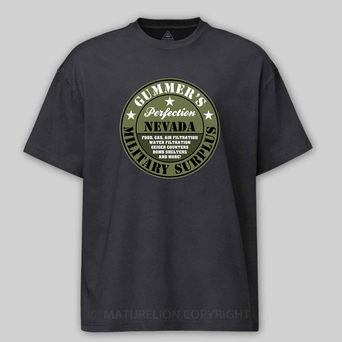 Maturelion Gummer's Military Surplus Cotton T-shirt