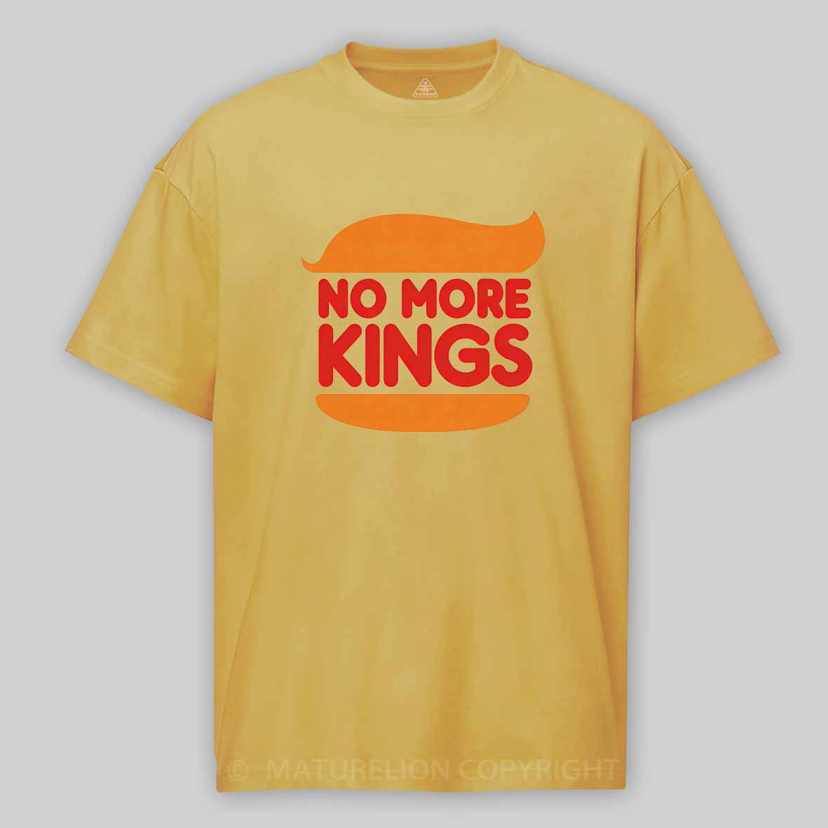 Maturelion No More Kings Cotton T-shirt