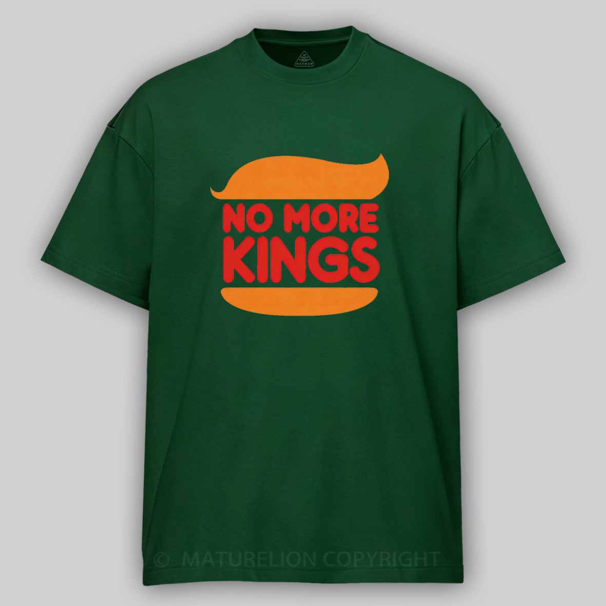Maturelion No More Kings Cotton T-shirt
