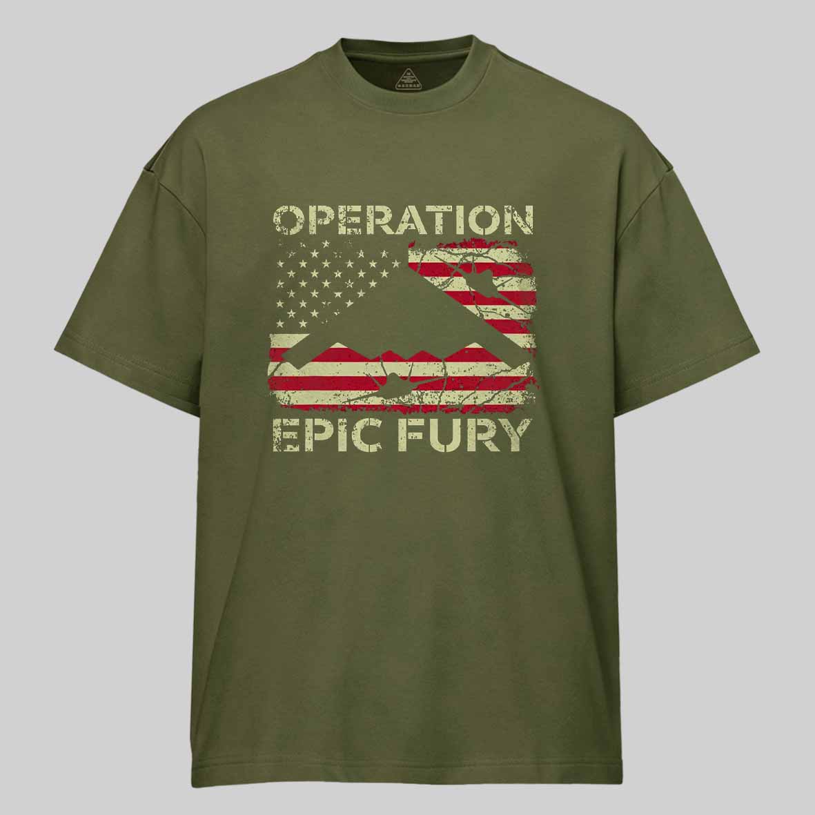 Maturelion Operation Epic Fury Cotton T-shirt