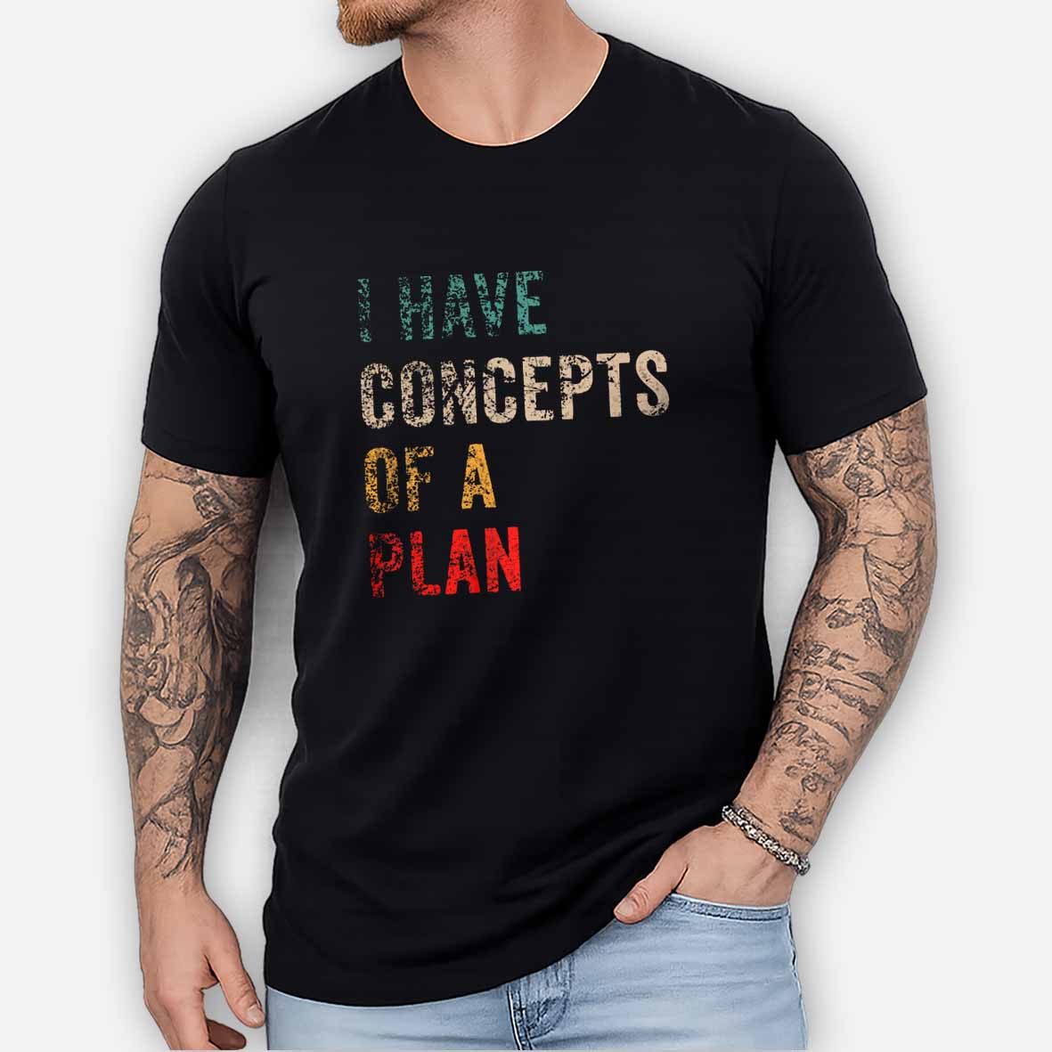 Maturelion I Have Concepts Of A Plan Cotton T-shirt