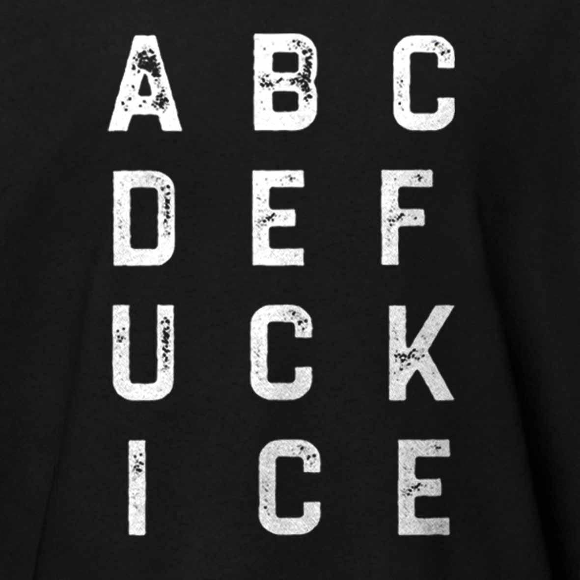 Maturelion ABCDEFUCKICE Cotton T-shirt