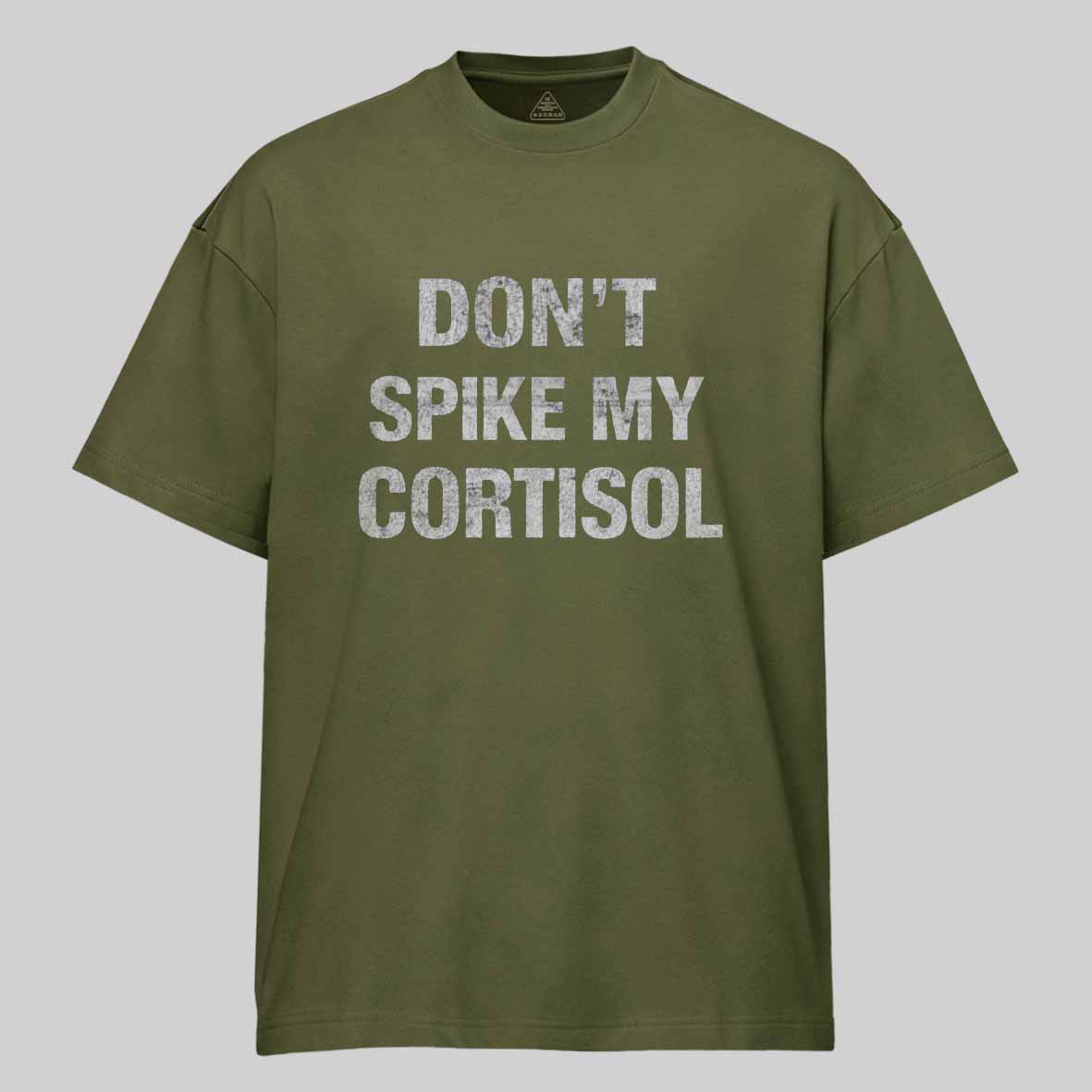 Maturelion Don't Spike My Cortisol Cotton T-shirt