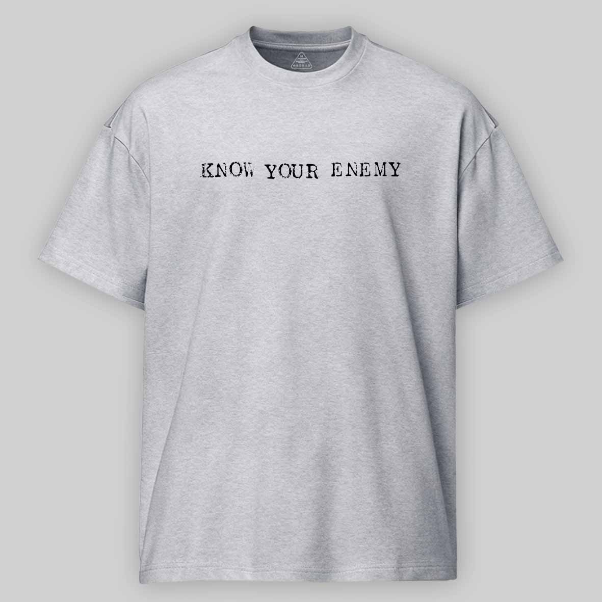Maturelion Know Your Enemy Cotton T-shirt